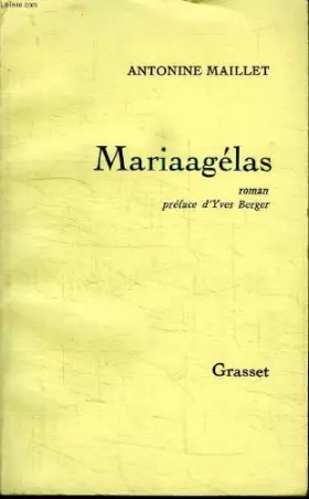 Couverture du produit · Mariaagelas.