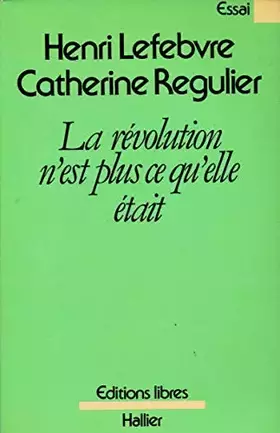 Couverture du produit · La Revolution n'est plus Ce Qu'elle Etait.