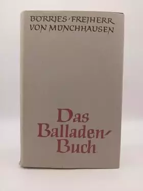 Couverture du produit · Das Balladenbuch