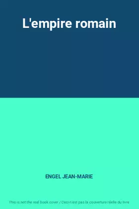 Couverture du produit · L'empire romain
