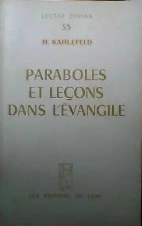 Couverture du produit · Paraboles et leçons dans l'Evangile