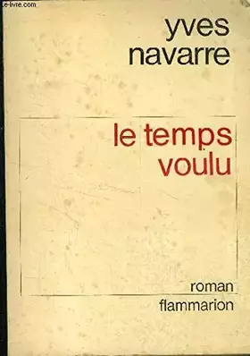 Couverture du produit · Le temps voulu