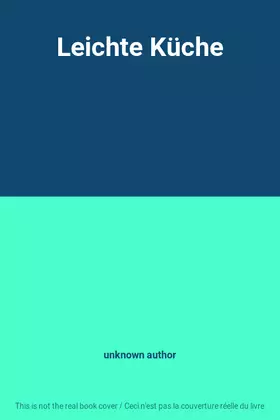 Couverture du produit · Leichte Küche
