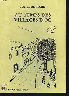 Couverture du produit · Au temps des villages d'oc