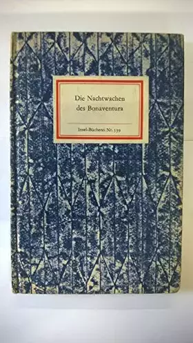 Couverture du produit · Die Nachtwachen des Bonaventura .