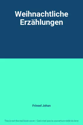 Couverture du produit · Weihnachtliche Erzählungen
