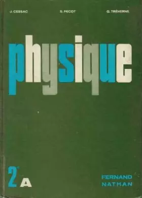 Couverture du produit · Physique, seconde A