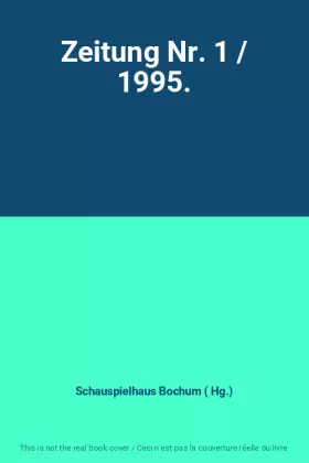 Couverture du produit · Zeitung Nr. 1 / 1995.