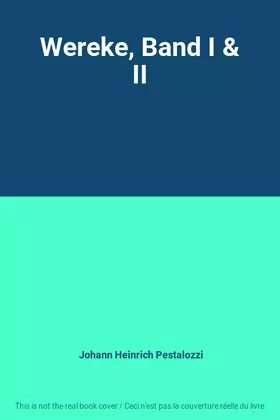 Couverture du produit · Wereke, Band I & II