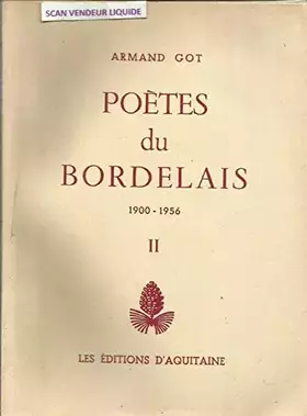 Couverture du produit · POETES DU BORDELAIS TOME 2