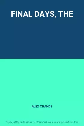 Couverture du produit · FINAL DAYS, THE