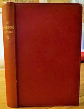 Couverture du produit · Lettres