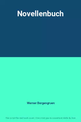 Couverture du produit · Novellenbuch