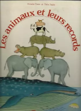 Couverture du produit · Records des animaux