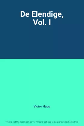 Couverture du produit · De Elendige, Vol. I