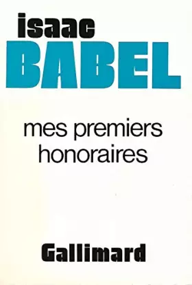 Couverture du produit · Mes premiers honoraires