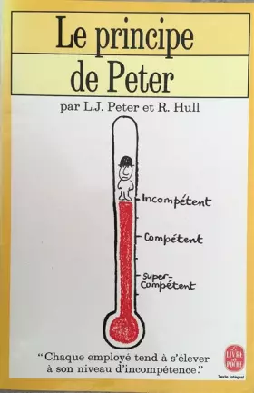 Couverture du produit · LE PRINCIPE DE PETER