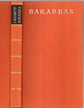 Couverture du produit · Barabbas. Roman. Mit einem Brief von Andre Gide.