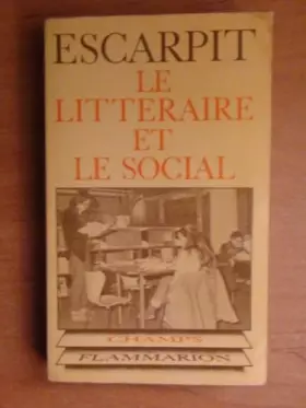 Couverture du produit · Le Litteraire et le Social