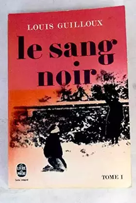 Couverture du produit · Le sang noir, Tome I