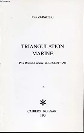 Couverture du produit · TRIANGULATION MARINE
