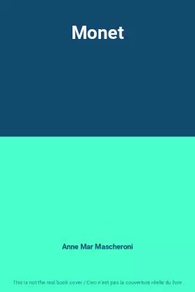 Couverture du produit · Monet