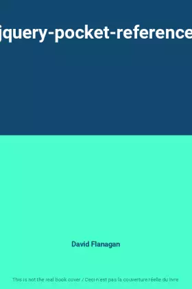 Couverture du produit · jquery-pocket-reference