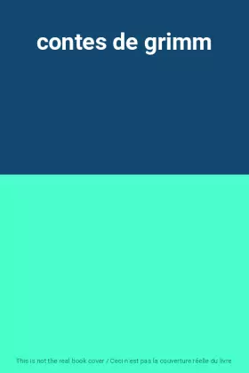 Couverture du produit · contes de grimm