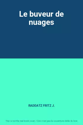 Couverture du produit · Le buveur de nuages