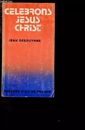 Couverture du produit · CELEBRONS JESUS-CHRIST