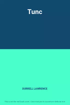 Couverture du produit · Tunc