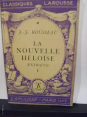 Couverture du produit · La nouvelle héloise extraits I