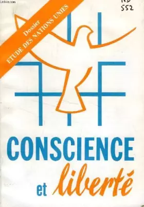 Couverture du produit · CONSCIENCE ET LIBERTE