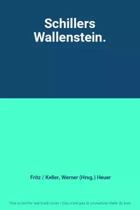 Couverture du produit · Schillers Wallenstein.