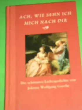 Couverture du produit · Ach, wie sehn ich mich nach dir
