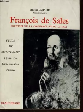 Couverture du produit · FRANCOIS DE SALES - ETUDE DE SPIRITUALITE