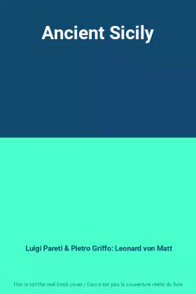 Couverture du produit · Ancient Sicily