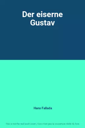 Couverture du produit · Der eiserne Gustav