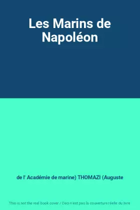 Couverture du produit · Les Marins de Napoléon
