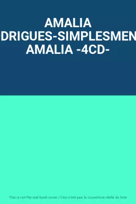 Couverture du produit · AMALIA RODRIGUES-SIMPLESMENTE AMALIA -4CD-