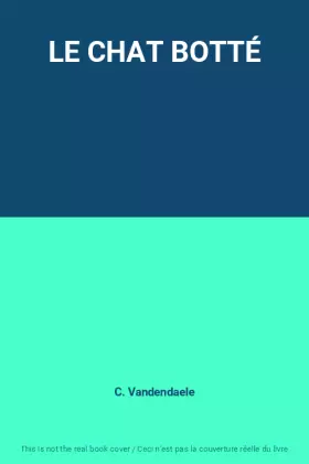 Couverture du produit · LE CHAT BOTTÉ