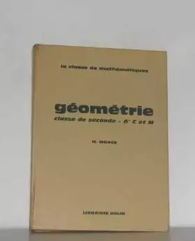 Couverture du produit · Géométrie classe de seconde -A' C et M