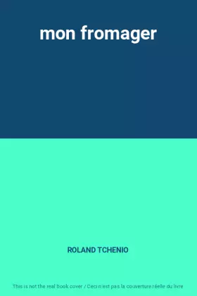 Couverture du produit · mon fromager