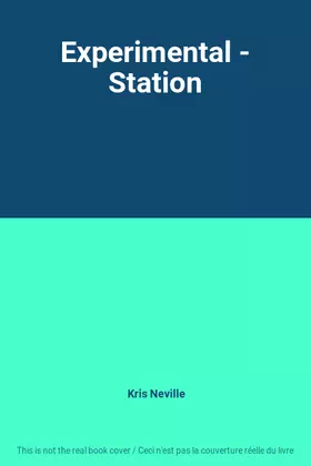 Couverture du produit · Experimental - Station