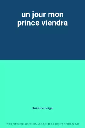 Couverture du produit · un jour mon prince viendra