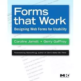 Couverture du produit · Forms that Work