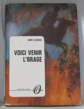 Couverture du produit · Voici venir l'orage