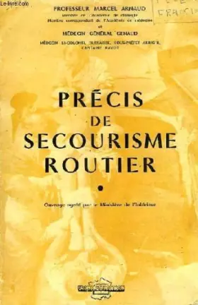 Couverture du produit · PRECIS DE SECOURISME ROUTIER