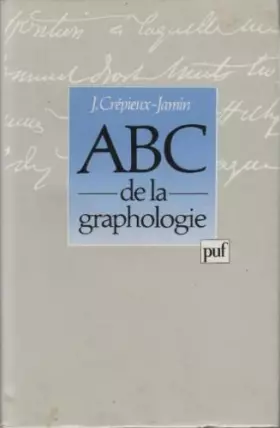 Couverture du produit · ABC de la graphologie