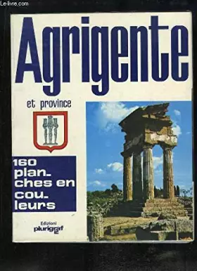 Couverture du produit · Agrigente et Province